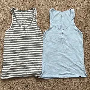 Two Tommy Hilfiger tank tops size small